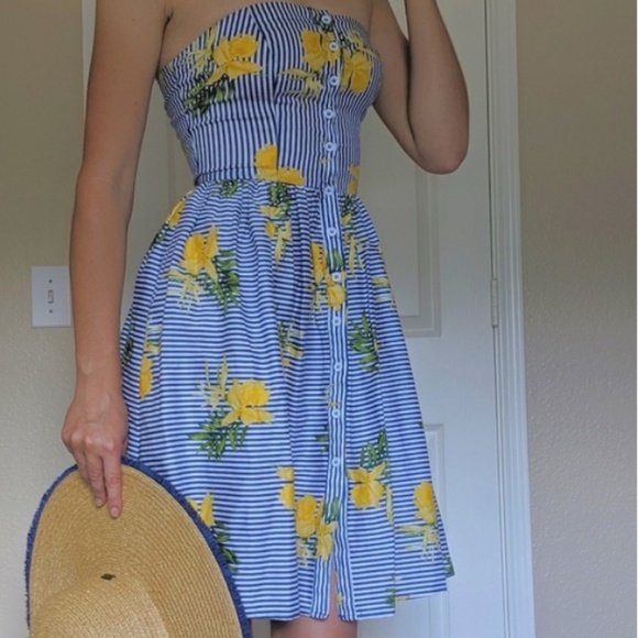 elastic midi dress